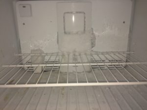 Frigidaire Frost in Freezer